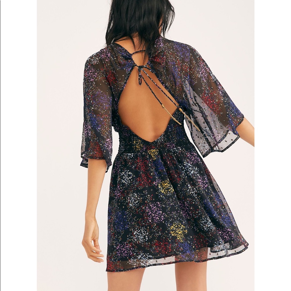 Free People Anna Mini Holiday Dress